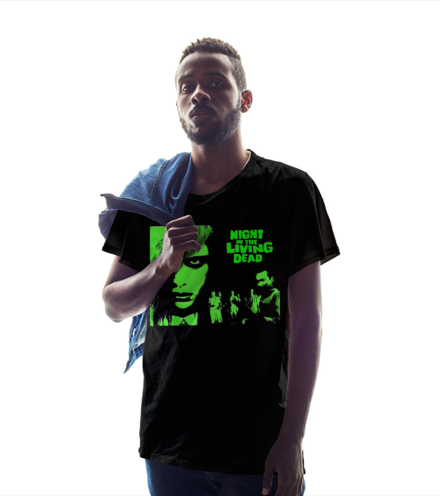 Night Of The Living Dead Vintage Classic Zombie Horror Movie T-Shirt