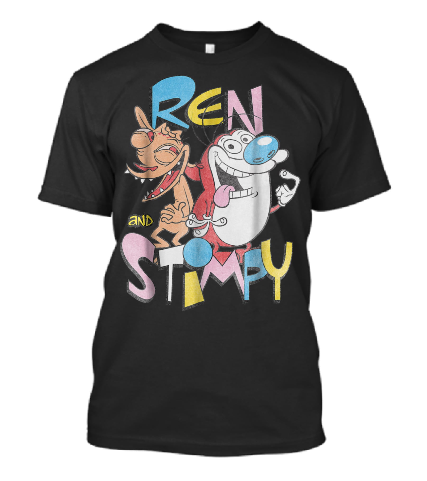 Ren And Stimpy Classic Nickelodeon Goofy Pals T-Shirt