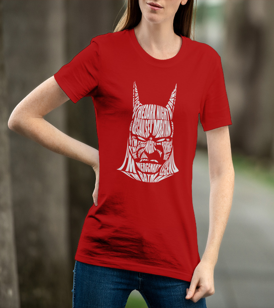 The Dark Knight Rises Batman Legend Mercenary Justice T-Shirt