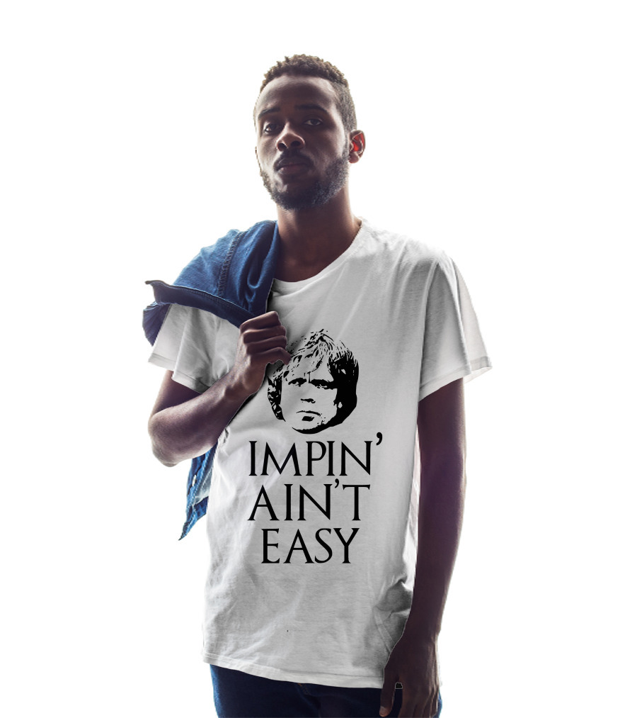 Game Of Thrones Impin' Ain't Easy Tyrion Lannister Face T-Shirt