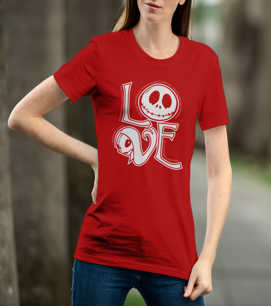 Love Is Eternal Nightmare Before Christmas T-Shirt