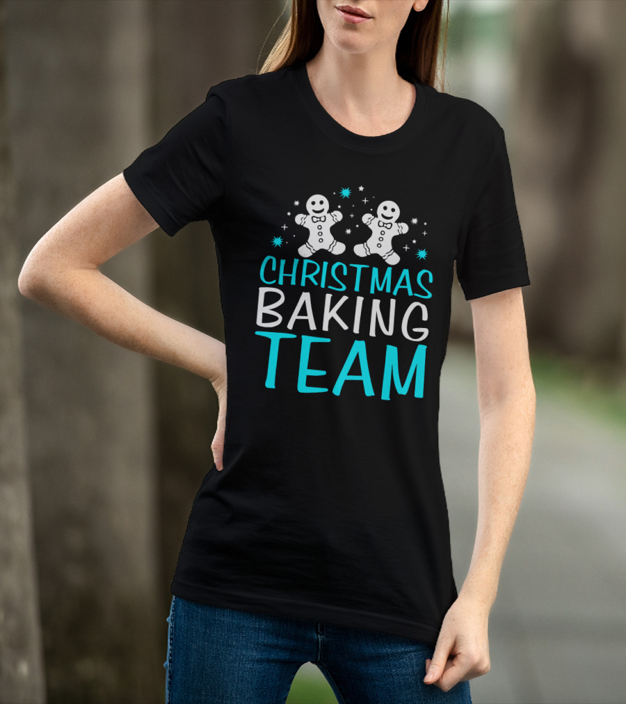 Christmas Baking Team Funny Gingerbread Baker T-Shirt