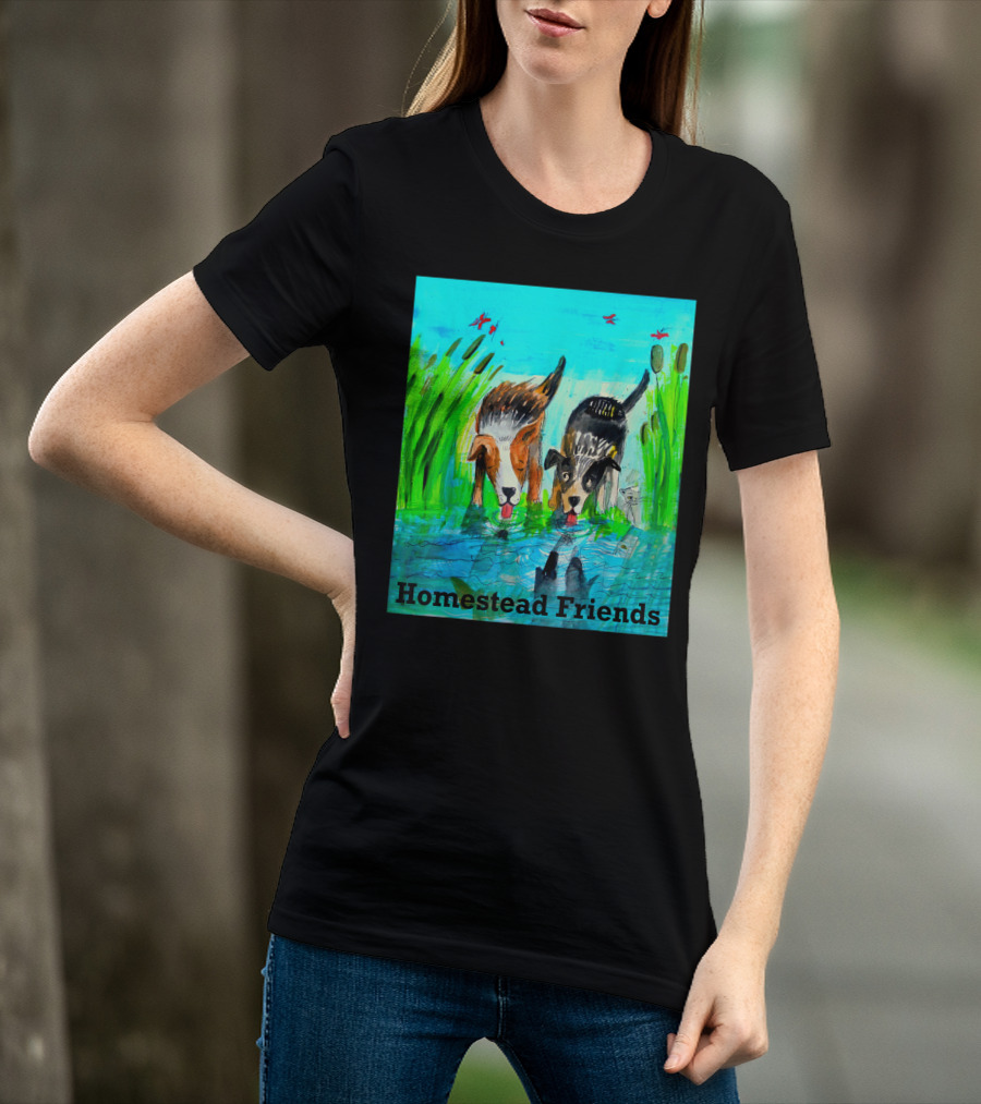 Homestead Friends Adorable Animals On The Homestead T-Shirt