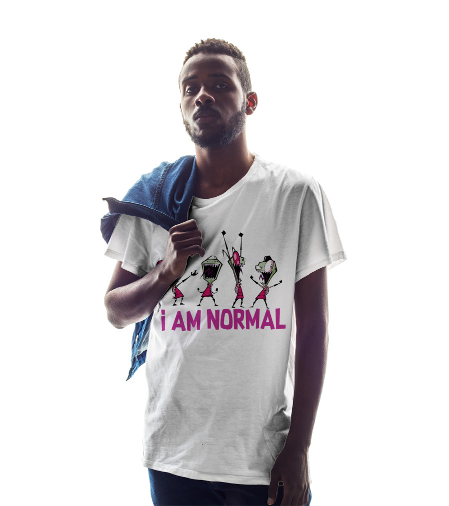 Nickelodeon Invader Zim I Am Normal Dance Characters T-Shirt