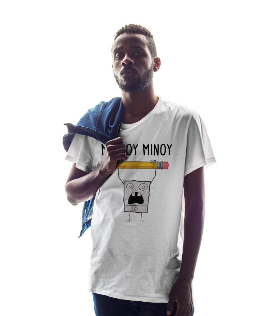 SpongeBob SquarePants DoodleBob Me Hoy Minoy Pencil Drawing T-Shirt