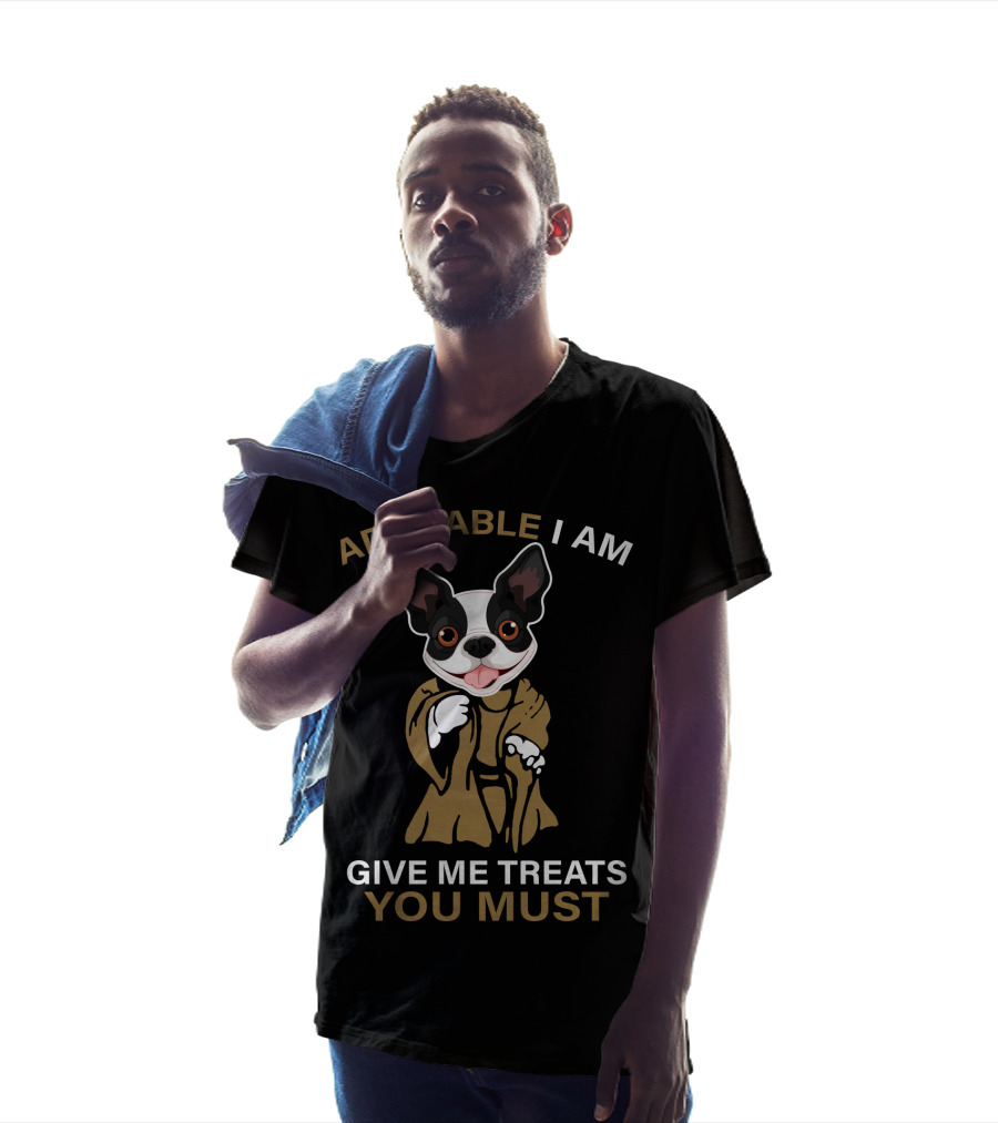 Adorable I Am Boston Terrier Give Me Treats You Must T-Shirt