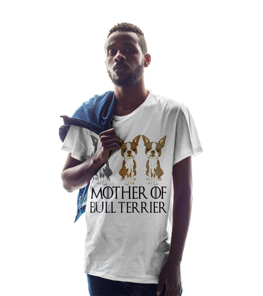 Mother Of Bull Terrier Iconic T-Shirt