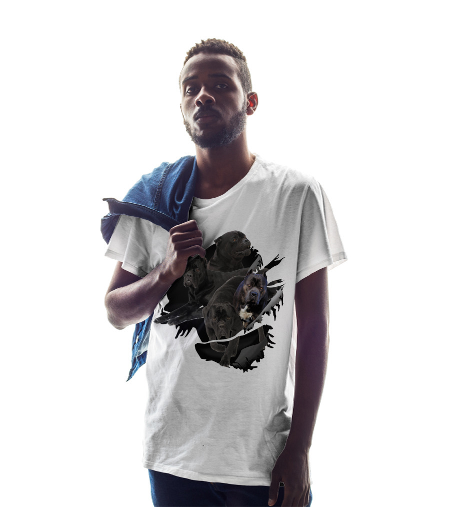 Cane Corso Black Dog Pack T-Shirt