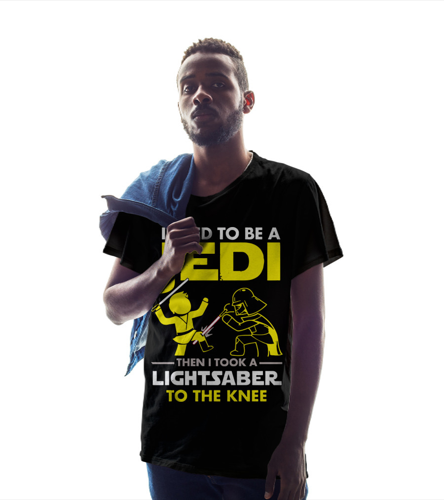 I Used To Be A Jedi Then I Took A Lightsaber To The Knee T-Shirt