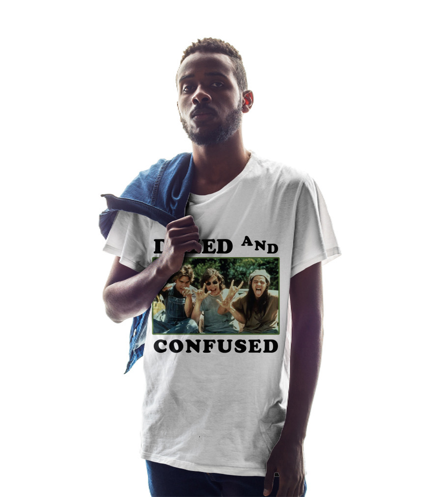Dazed And Confused 1993 Movie Cast Rock Hands Scene T-Shirt