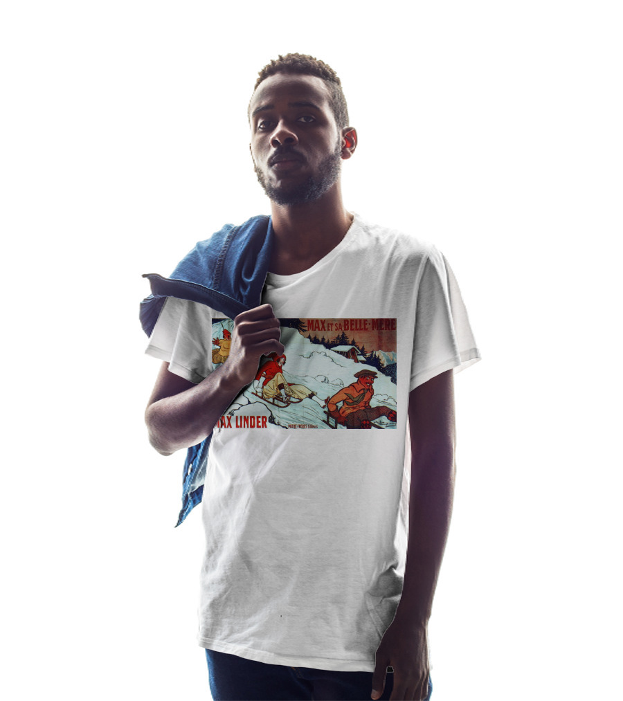 Max Et Sa Belle-Mère Max Linder Pathé Frères 1911 T-Shirt