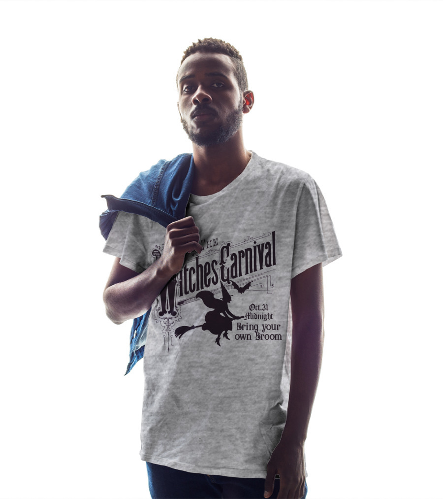The Witches Carnival Oct 31 Midnight Bring Your Own Broom T-Shirt