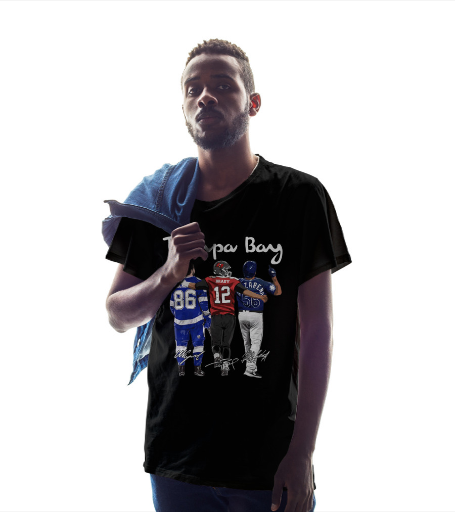 Tampa Bay Kucherov Brady Zaren 86 12 56 T-Shirt