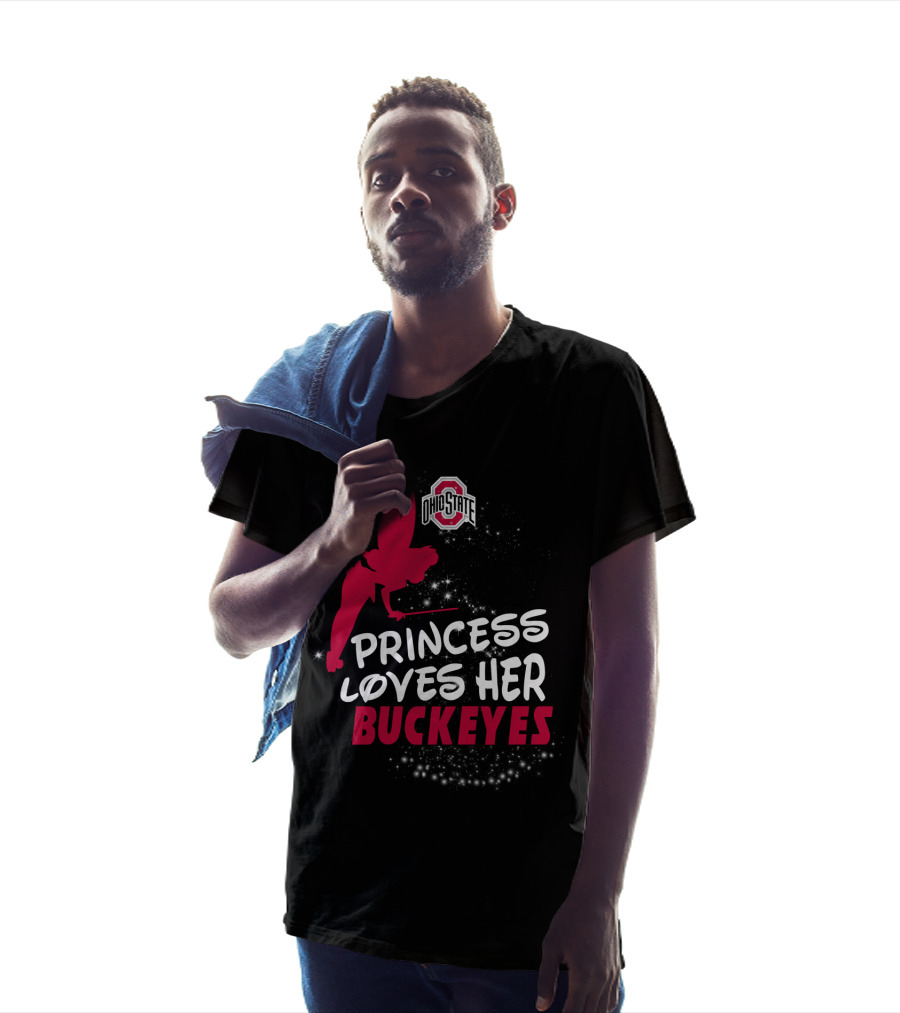 Ohio State Princess Loves Her Buckeyes T-Shirt