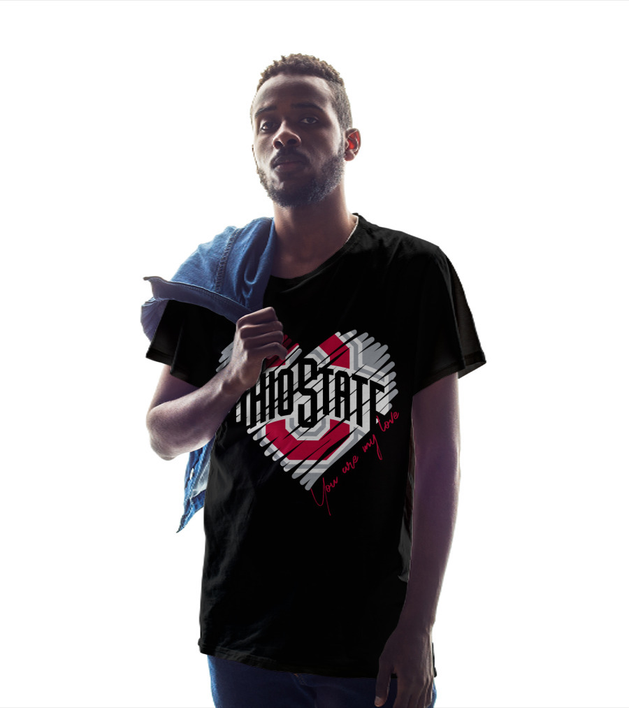 Ohio State Buckeyes You Are My Love Heart T-Shirt