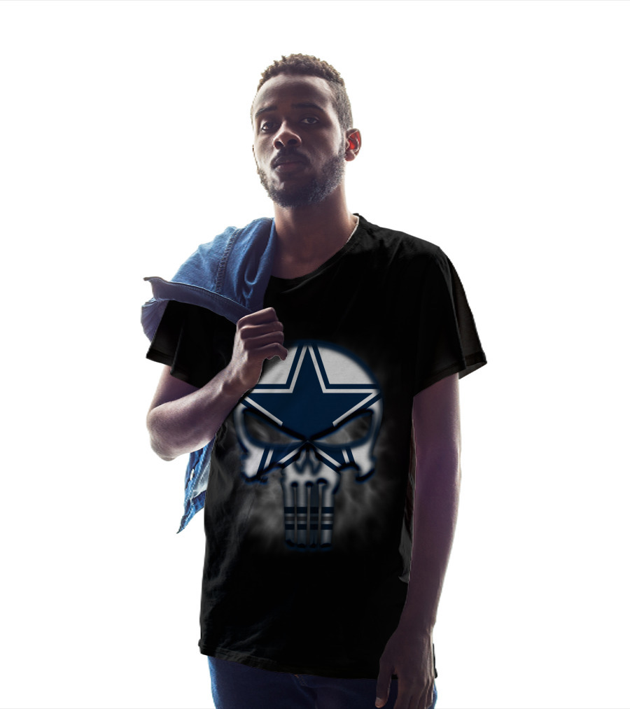 Dallas Cowboys Skull Star T-Shirt