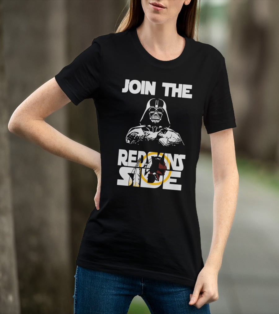 Join The Redskins Side T-Shirt