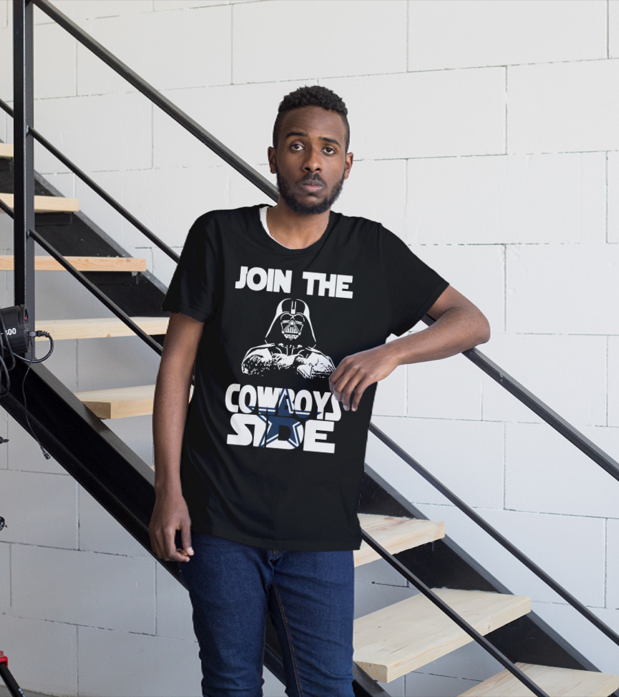 Join The Cowboys Side Dallas Cowboys Fans T-Shirt
