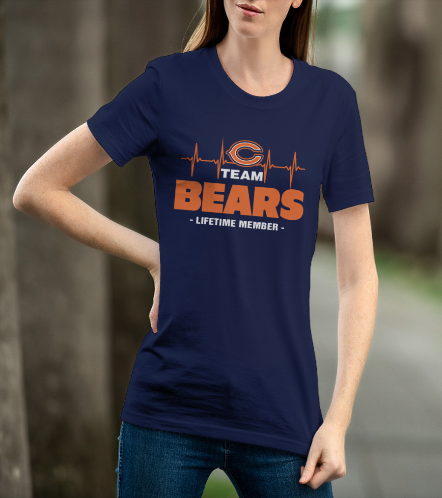 Team Chicago Bears Lifetime Member T-Shirt