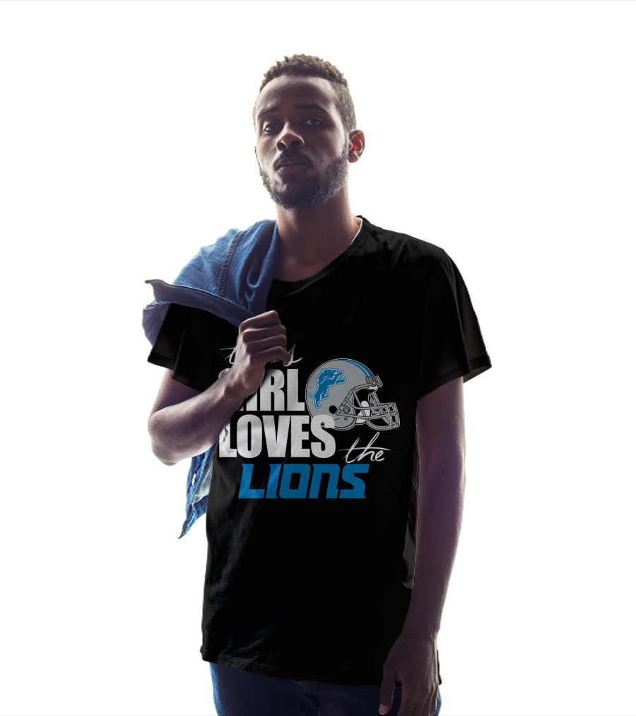 This Girl Loves The Detroit Lions T-Shirt
