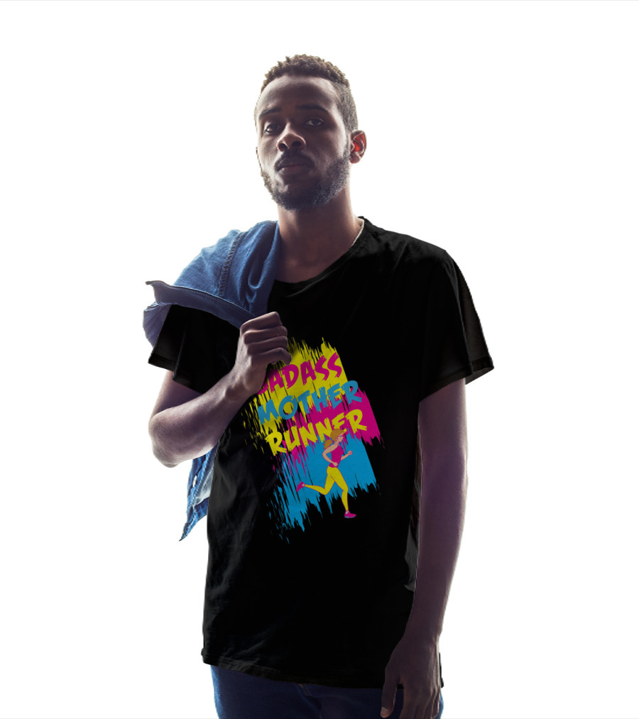 BADASS MOTHER RUNNER T-Shirt