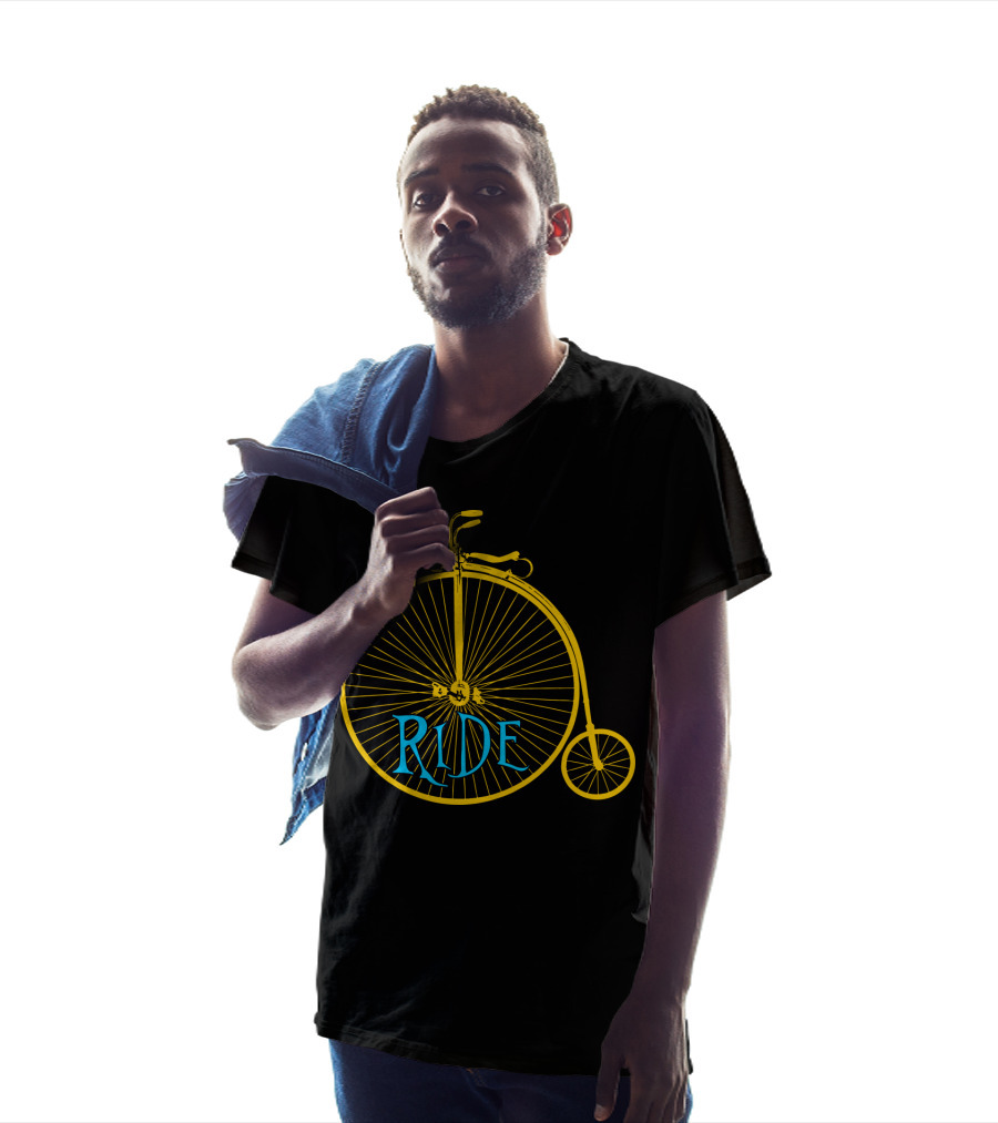 Ride The Penny Farthing Bicycle T-Shirt