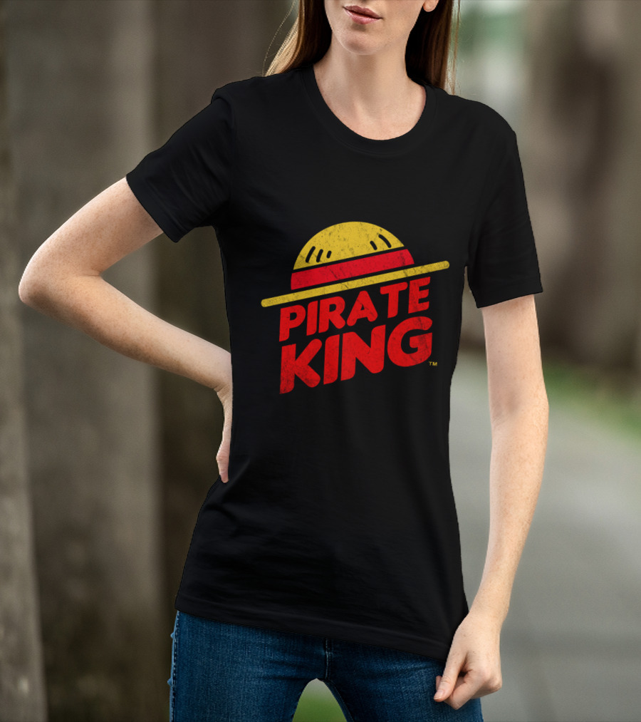 PIRATE KING Straw Hat Anime T-Shirt