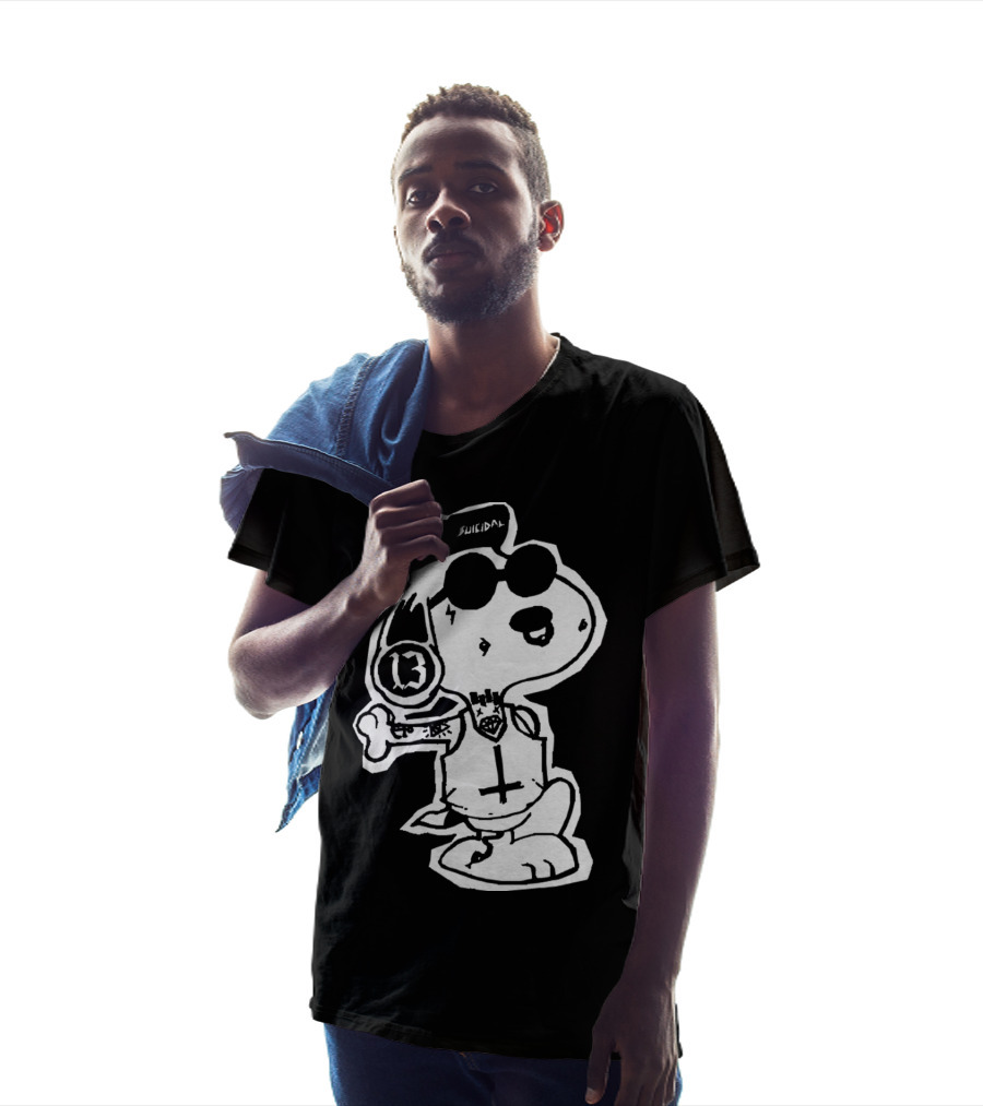 Suicidal Joe Punk Snoopy T-Shirt
