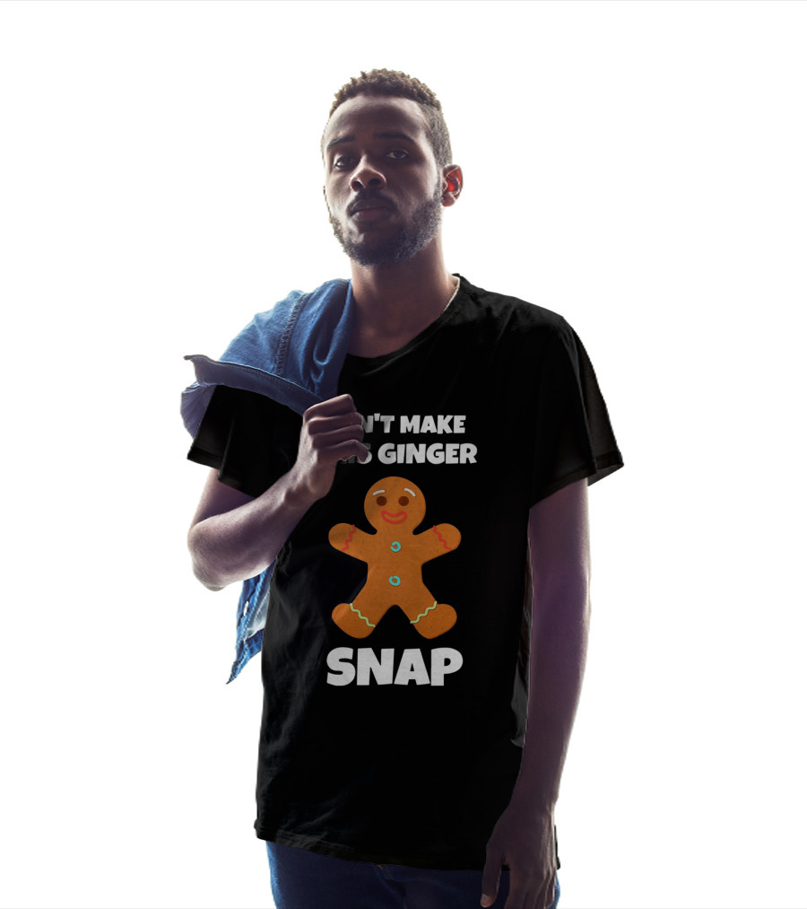Don't Make This Ginger Snap Cookie Warning T-Shirt