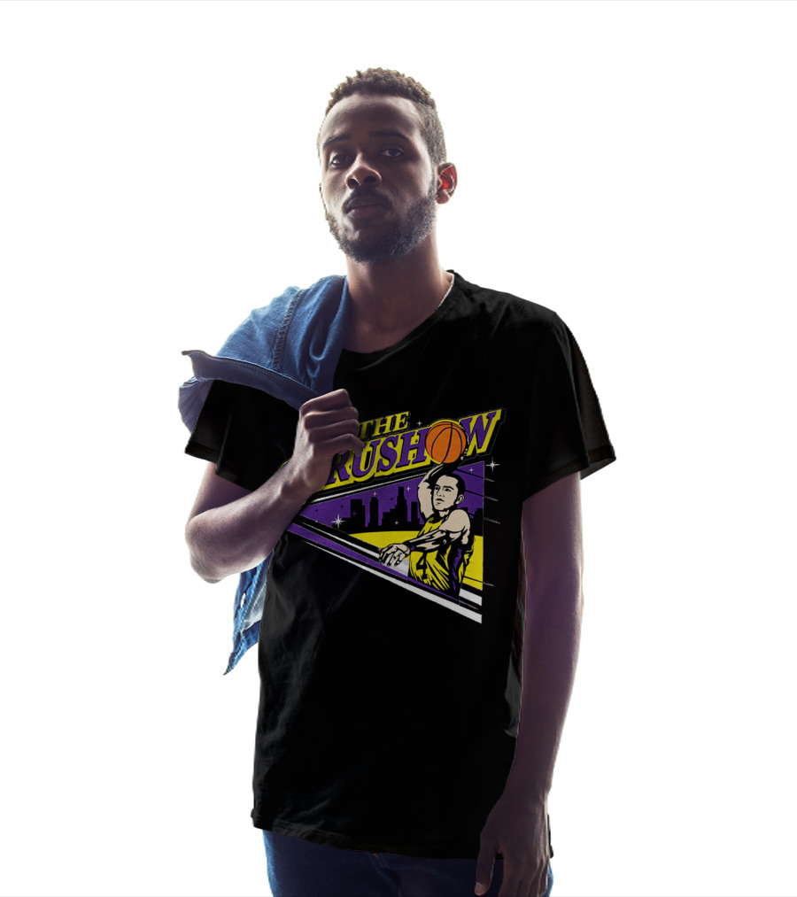 Alex Caruso The Carushow Basketball Los Angeles Skyline T-Shirt