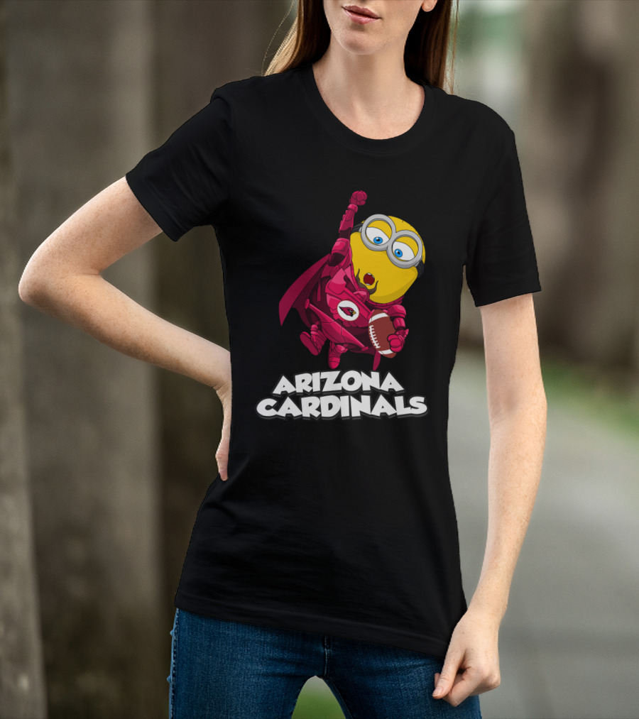 Arizona Cardinals Minion Football Hero T-Shirt