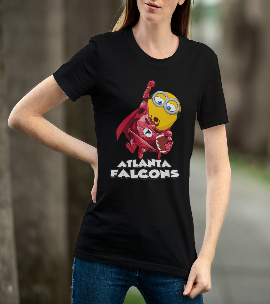 Atlanta Falcons Minion Football T-Shirt