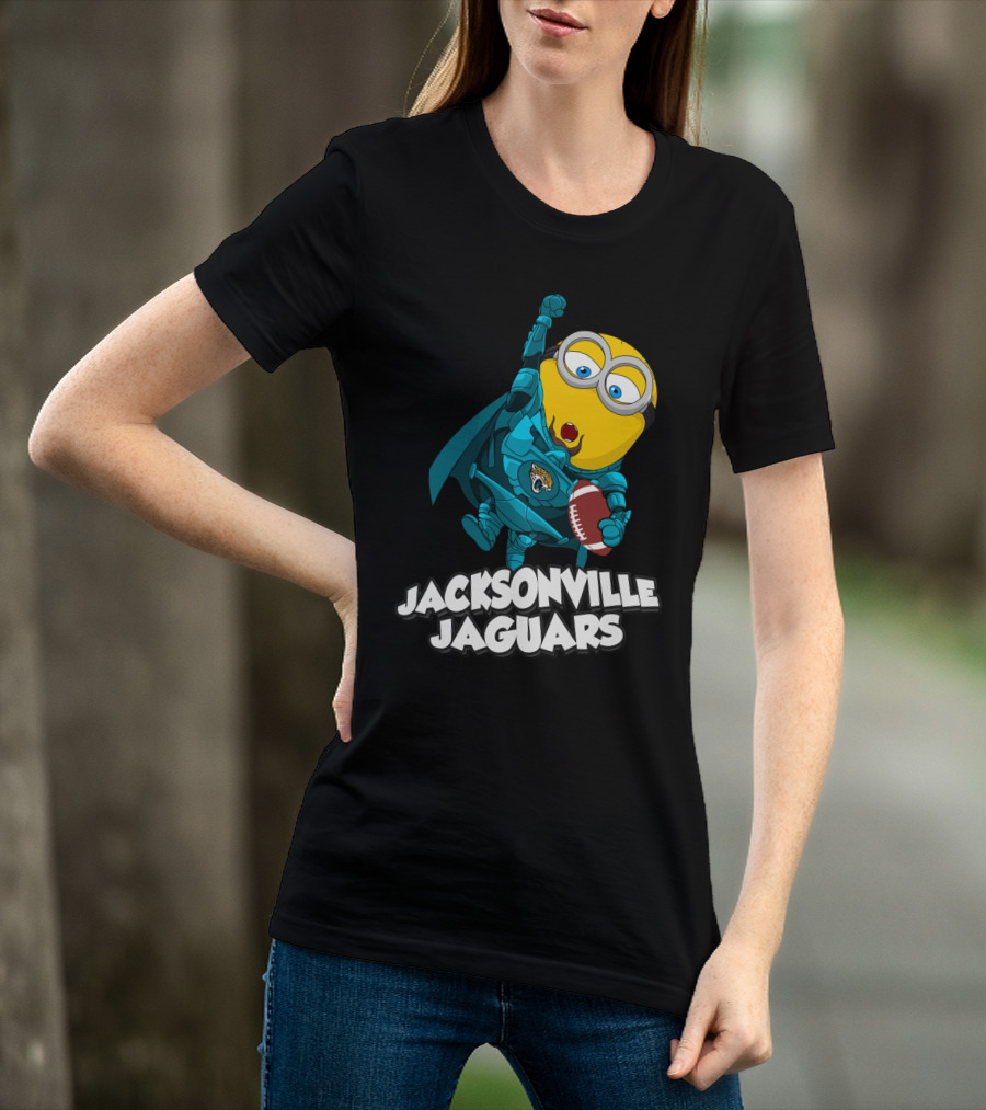 Jacksonville Jaguars Minion Football Adventure T-Shirt