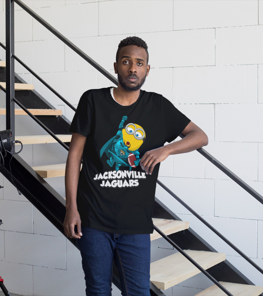 Jacksonville Jaguars Minion Football Adventure T-Shirt