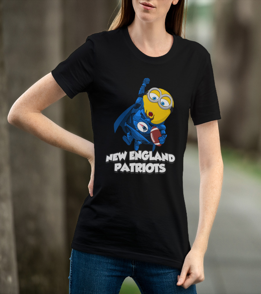 New England Patriots Minion Football Fan Celebration T-Shirt