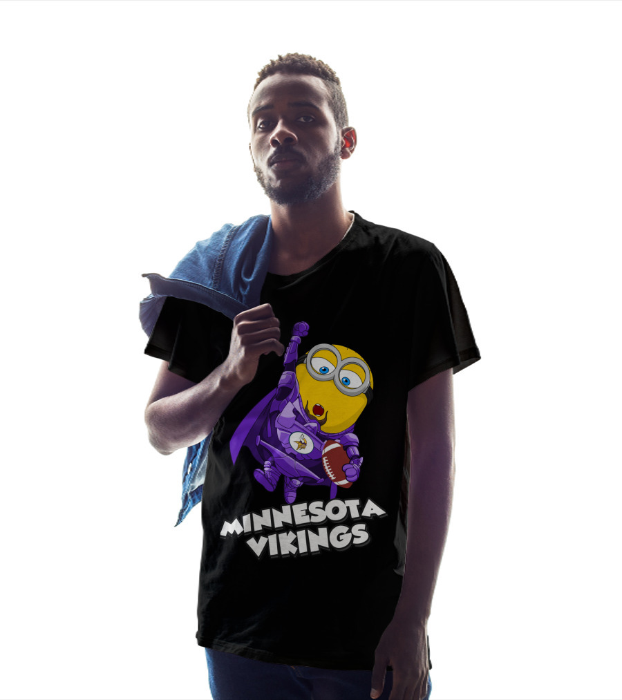 Minnesota Vikings Minion Crossover T-Shirt