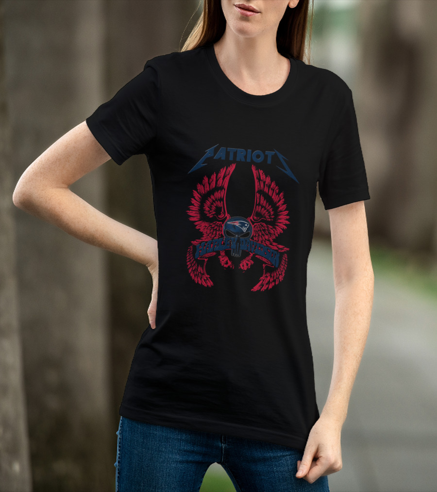 Patriot Harley Davidson Nfl T-Shirt