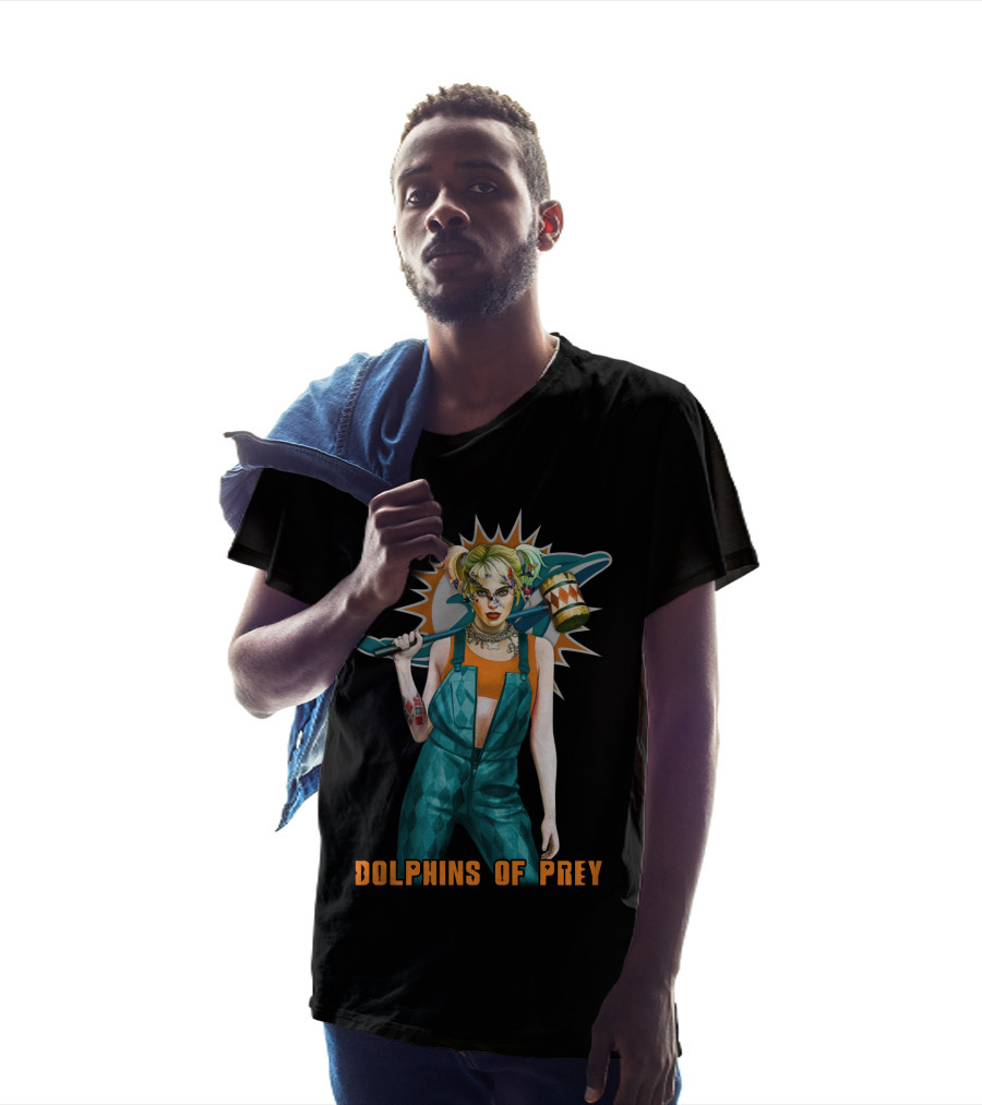Dolphins Of Prey Nflmd Dh T-Shirt