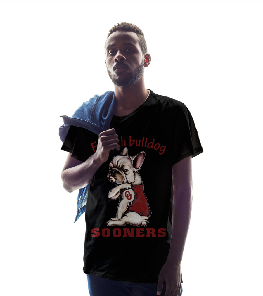 French Bulldog Sooners Ou T-Shirt