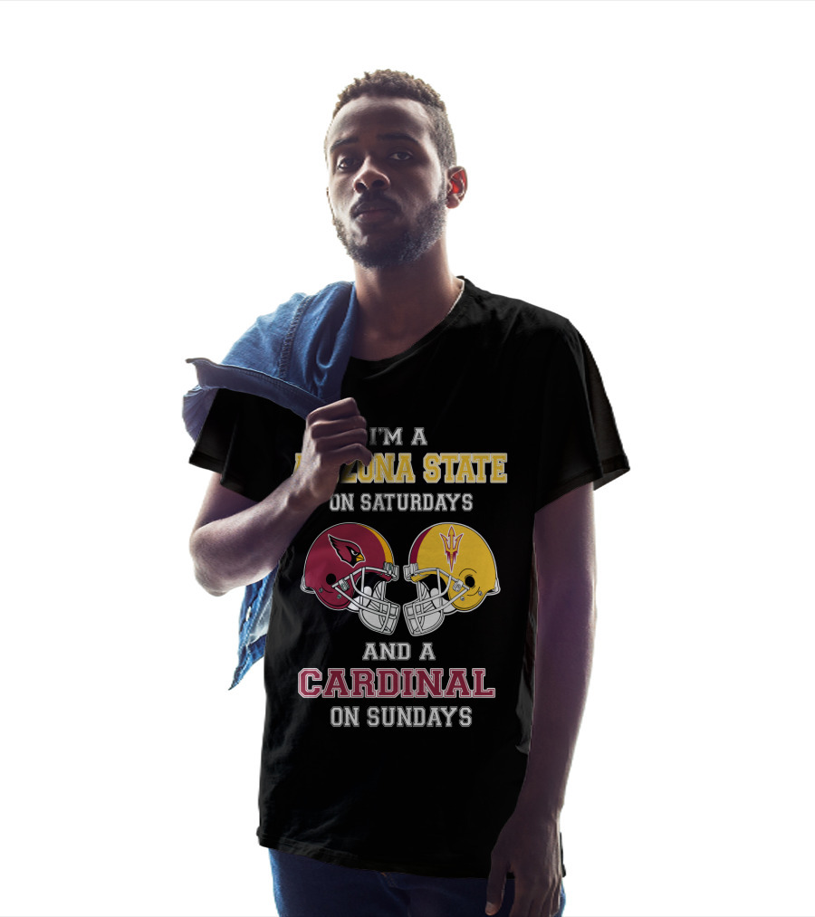 I'm A Arizona State On Saturdays And A Cardinal On Sundays T-Shirt