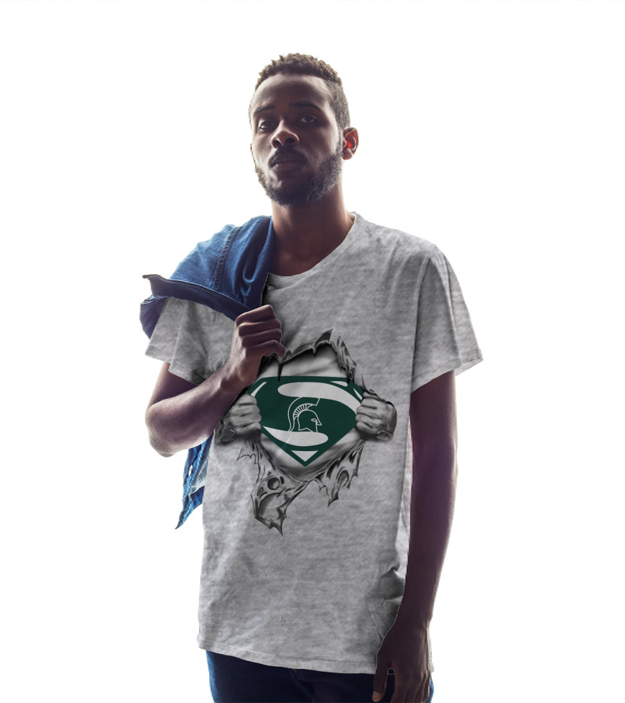 Spartans Emblem Superhero Reveal T-Shirt