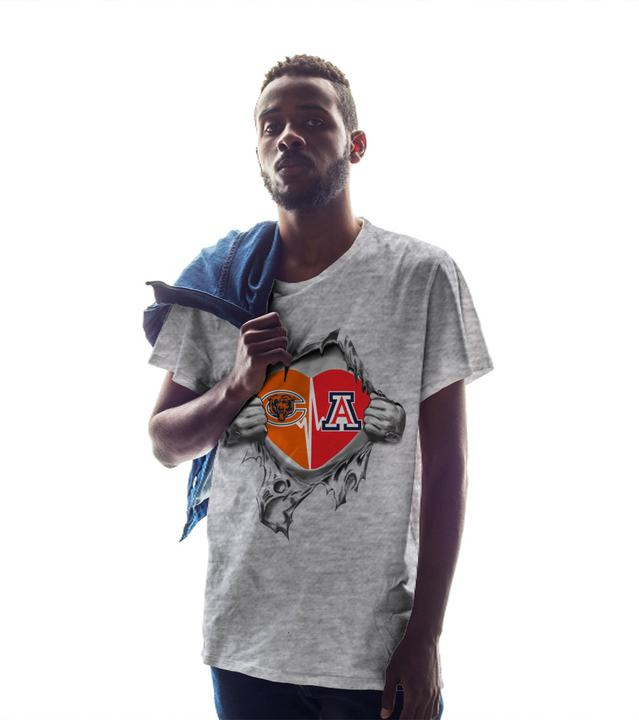 Bears Arizona It's In My Heart With Split T-Shirt