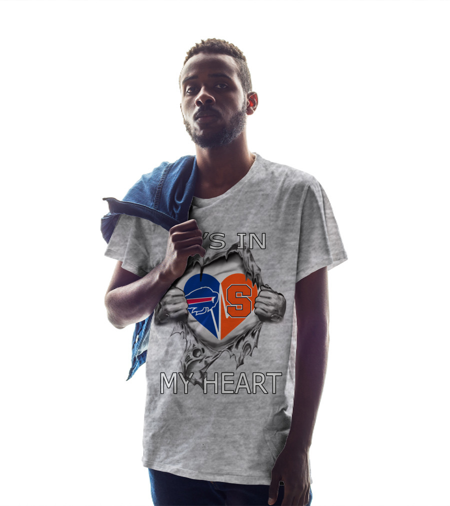 IT'S IN MY HEART Bills Syracuse T-Shirt
