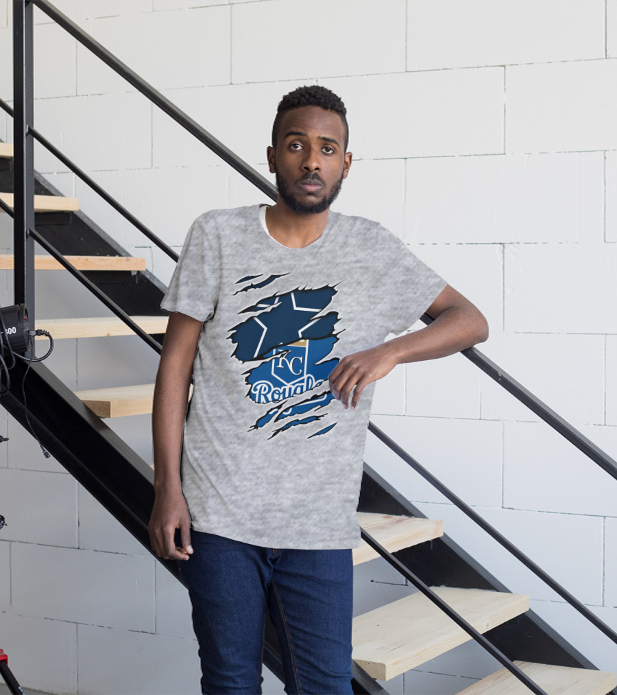 Cowboys KC Royals Texas Star Claw Marks T-Shirt