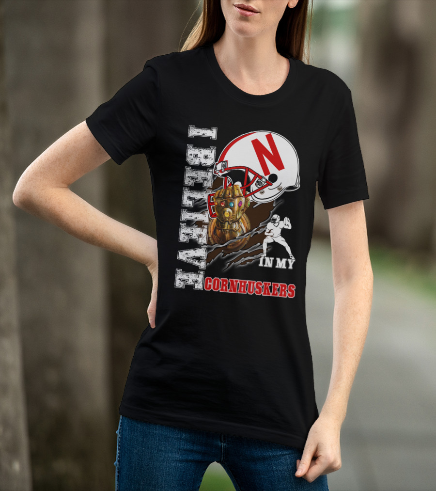 I Believe In My Cornhuskers T-Shirt