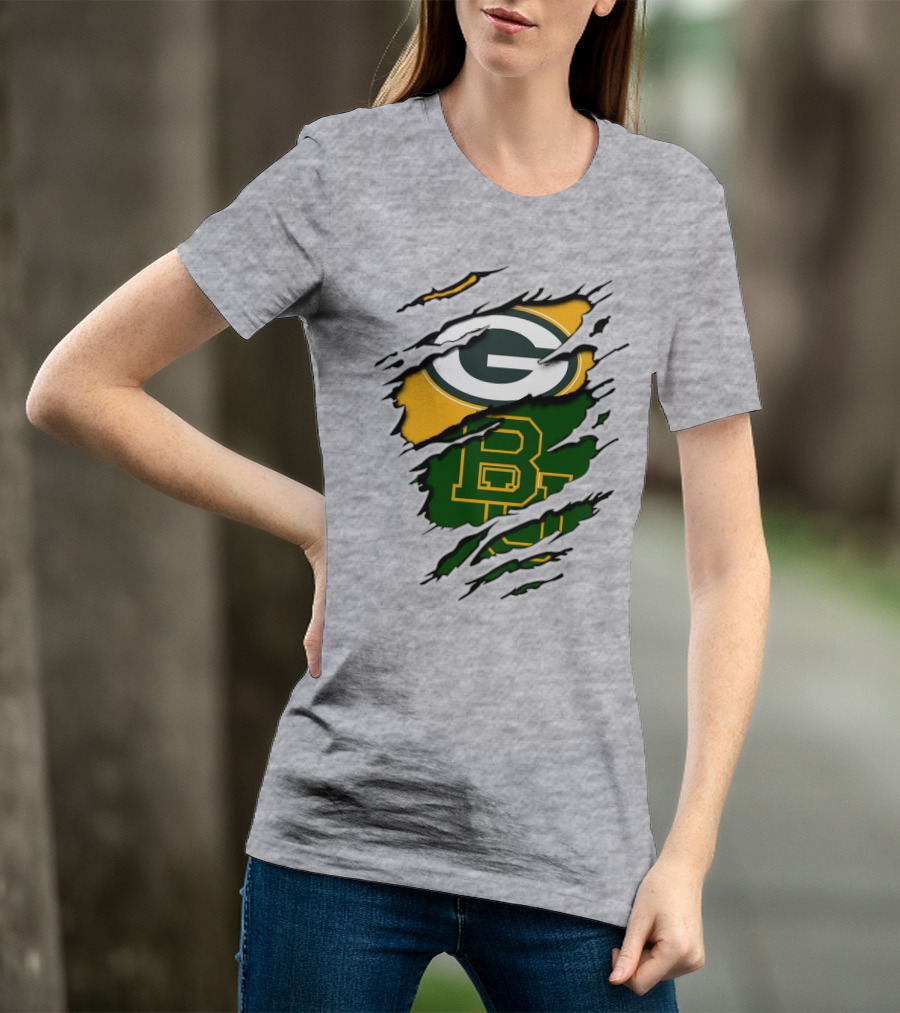 Green Bay Packers Baylor Bears T-Shirt