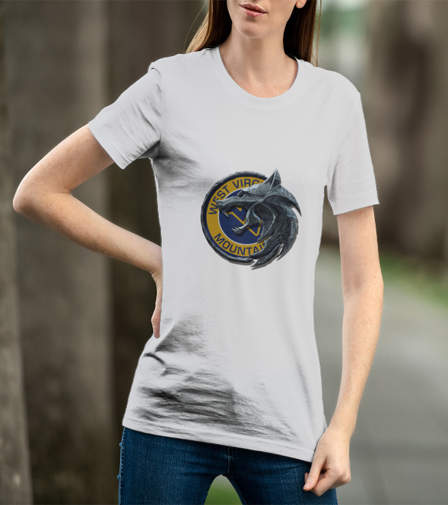 Cht1Twnc2025 West Virginia Mountaineers Wolf T-Shirt