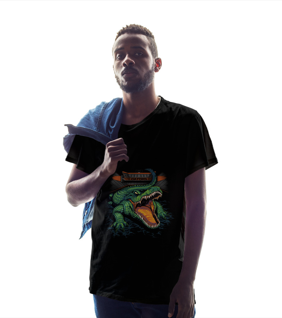 Gators Chtnc2008 Stadium With Fierce Alligator T-Shirt