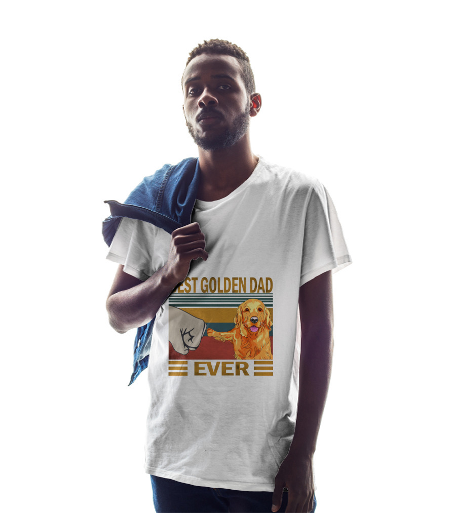Best Golden Dad Ever T-Shirt