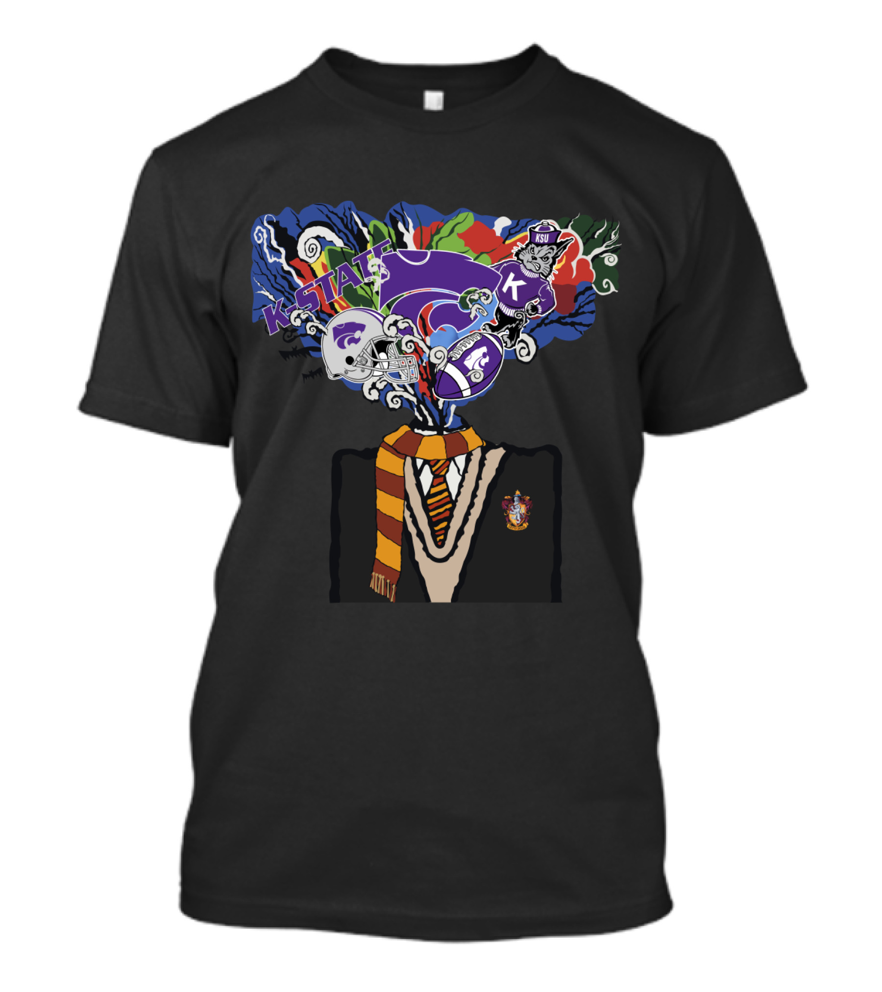 K-State Wildcats Hogwarts Integration T-Shirt